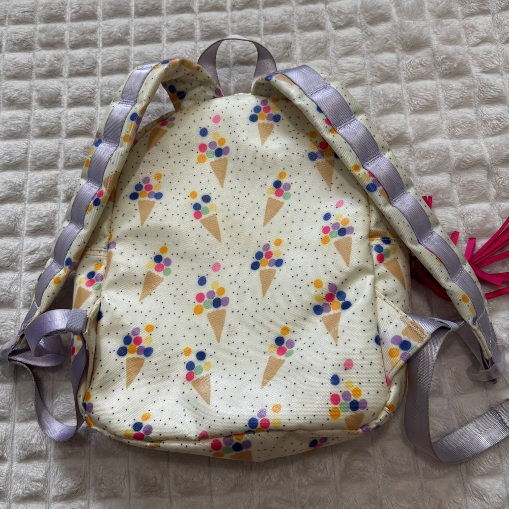State Bags Kane Mini Backpack Ice Cream Scoops School Preschool Novelty - Picture 4 of 8